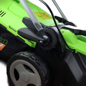 GardenTek 38cm Corded Electric 1600w/230v Roller Mulching Lawn Mower | GT38E