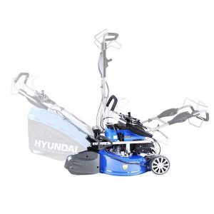 Hyundai 19  48cm / 480mm Self Propelled Electric Start 139cc Petrol Roller Lawnmower | HYM480SPER